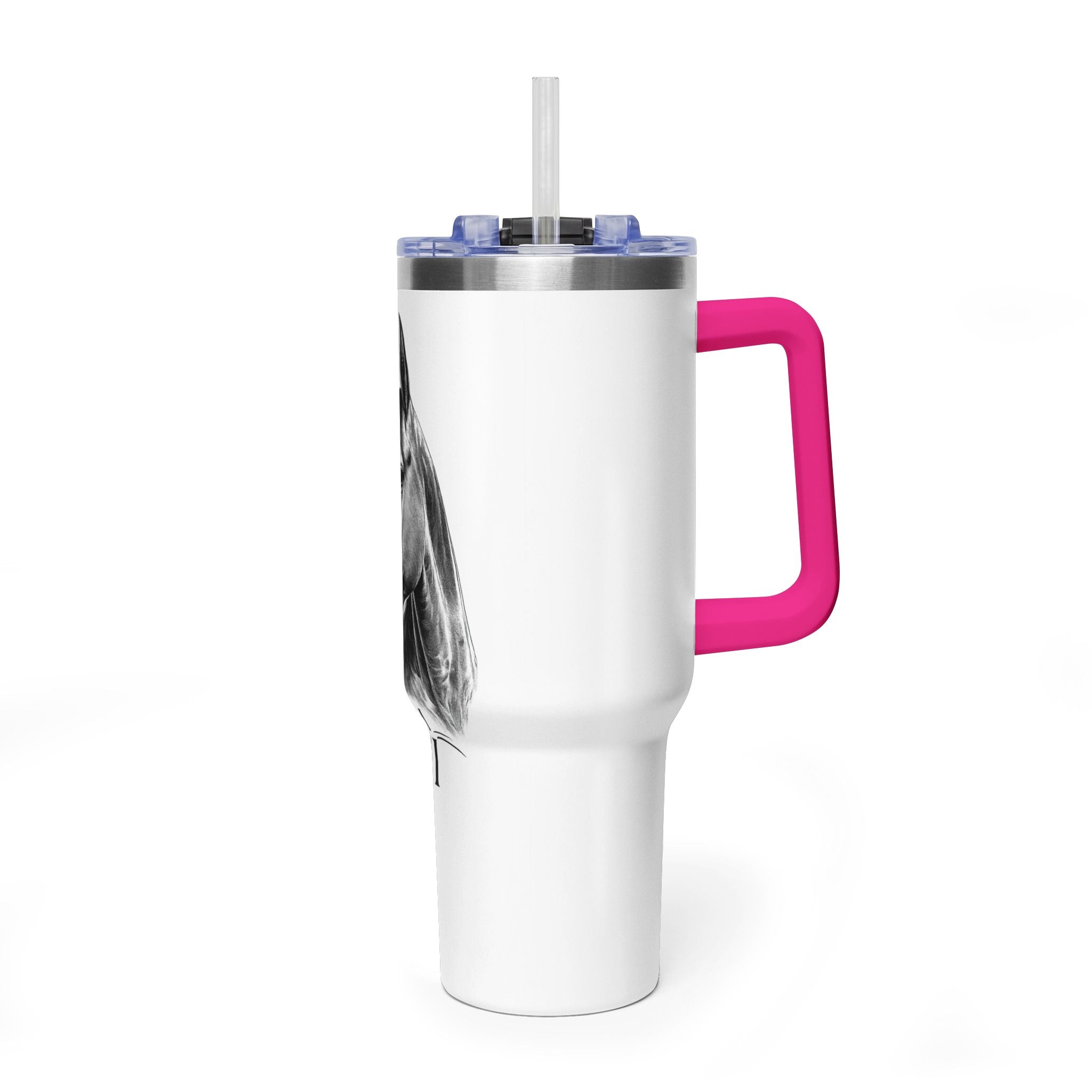 40oz Horse Tumbler - 'Team Avi' Vacuum Insulated Travel Mug