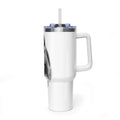 40oz Horse Tumbler - 'Team Avi' Vacuum Insulated Travel Mug