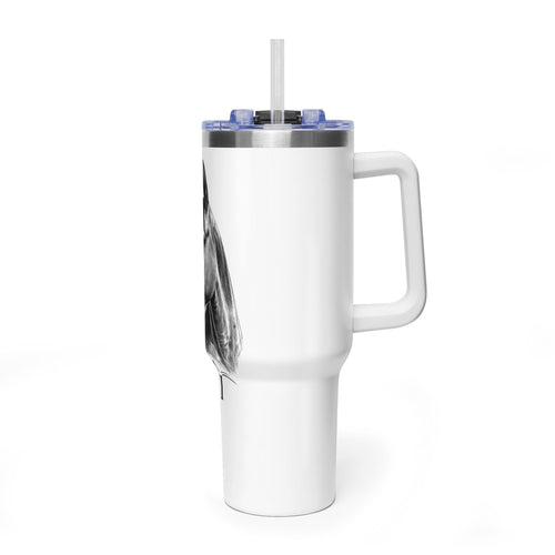40oz Horse Tumbler - 'Team Avi' Vacuum Insulated Travel Mug