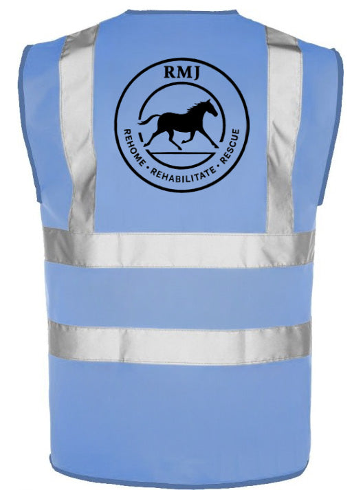 RMJ Supporter Unisex Hi-Viz Tabard - Velcro fastening